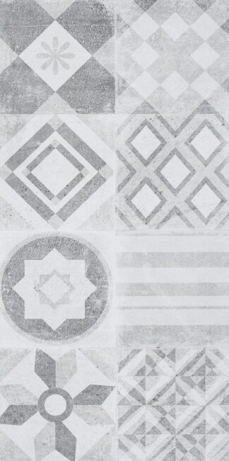 Tilezza Impressione Grigo Majolica
